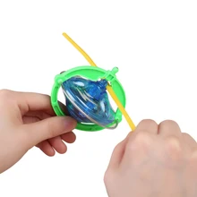 1 шт. Спиннер мигает Brace e Скоба гироскопа светящаяся музыка ветер волшебный топ игрушки рождественские подарки ручной