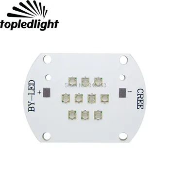 

Topledlight Customize Tai Wan Epileds Chip 45MIL 30W Cyan 490nm High Power Led 30-34V For Plant Grow Led Emitter Downlight Lamp