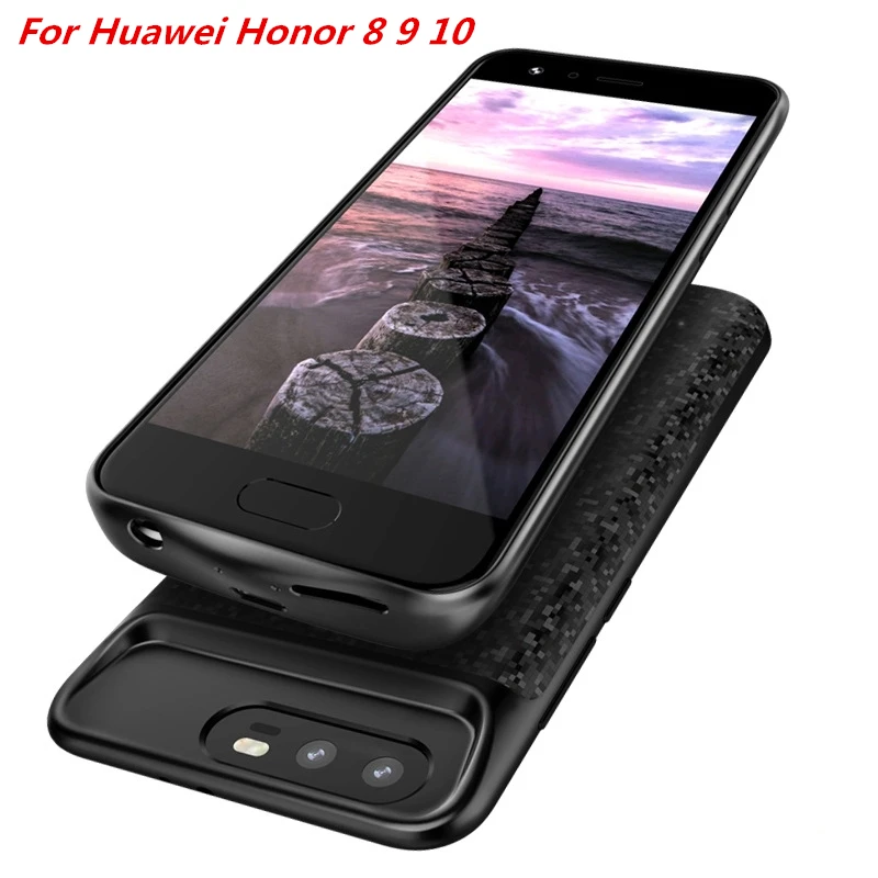 Для Huawei Honor 8 9 10 чехол для батареи внешний резервный аккумулятор зарядное