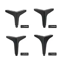 4 шт. металлические ножки для мебели регулируемая высота шкафа ноги треугольник диван кровать ножки для мебели аксессуары для мебели