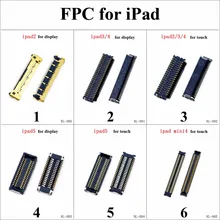 ChengHaoRan 1 шт. fpc-коннектор для подключения ЖК-дисплея для iPad 2/3/4, iPad 5 mini 4 дисплей ЖК-дисплей сенсорный разъем 20pin 32pin 20p 32p ремонт Запчасти