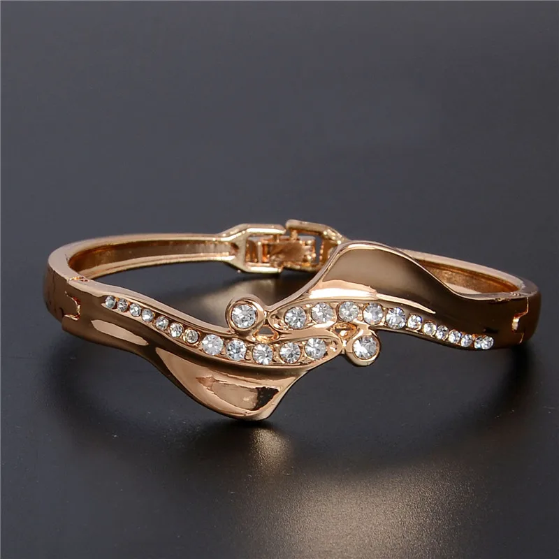 Bracelets & bangles Zirconia Crystal Alloy Bracelets Dubai Bangles