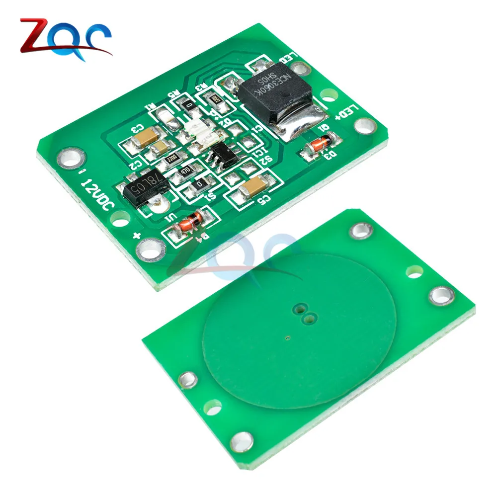 

12V Capacitive Touch Switch Sensor Module Push Button Touching Key Module Jog Latch With Relay DC 6-20V 3A