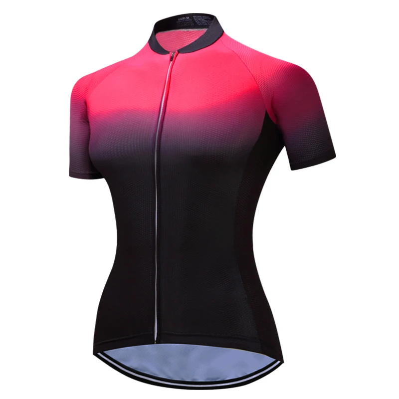 Женская майка для велоспорта, топ, рубашка с коротким рукавом, MTB, горный, Ropa, Майо, Ciclismo, шоссейный, велосипедный, одежда для женщин, красный