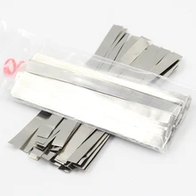 100 шт./лот 0,1 мм x 7 мм x 100 мм качество низкое сопротивление 99.96% чистого никеля газа листы для батареи для точечной сварки