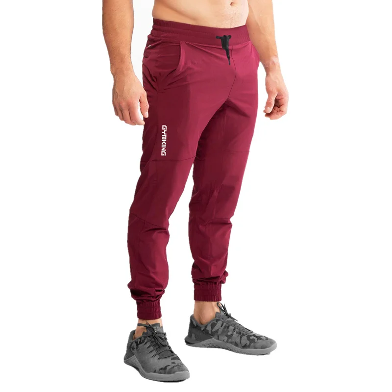 Gymking 2019 новые тренажерные залы мужские s Беговые брюки в повседневном стиле брюки мужские уличные штаны Тренировочные обтягивающие