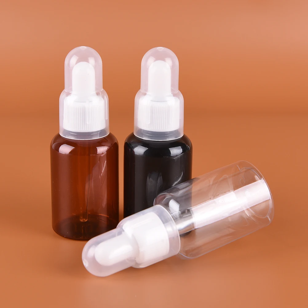 

50ml Essential Oil Bottle With Pure Dropper Perfume Sample Tube For Liquid Reagent Pipette Refillable Bottle Empty Travel Bottle
