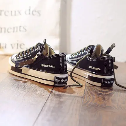 Mode Plat 2018 De Dames Harajuku 1 Fond 2 Sauvage Blanc Chaussures Toile Femmes Automne Nouvelle Confortable ppqFzT