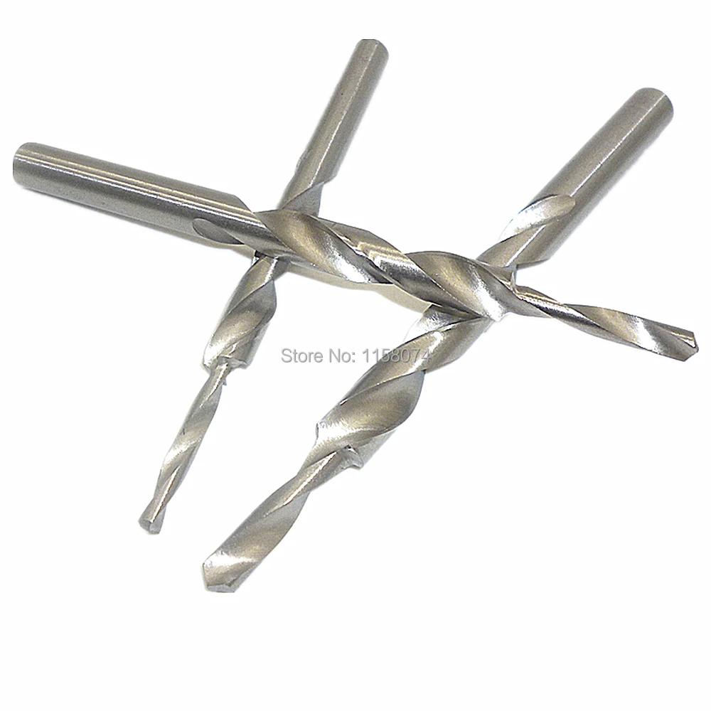 

HSS Replacement Twist Step Drill Bit 8mm To 4mm 9mm To 5mm 10mm To 6mm Woodworking Tool for Manual-Pocket Hole Systems