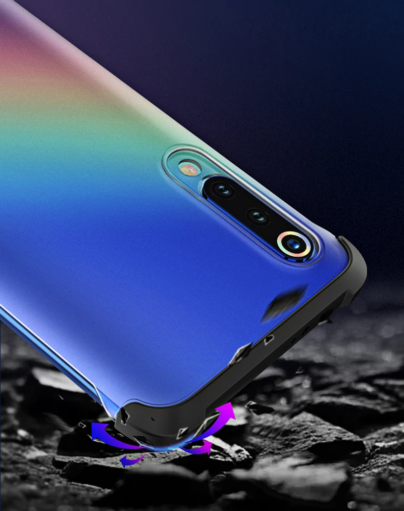 Ультратонкий чехол XUNDD для Xiaomi Mi 9, защитный чехол s, матовый, яркий, ультратонкий, без бампера, противоударный чехол с ремешком