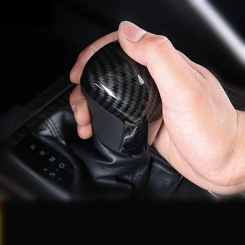 1pcs Abs Carbon Fibre For Toyota Camry 2017 2018 8th Front Door Shook