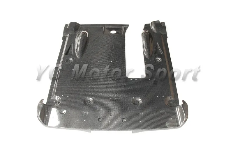 2011-2015 Nissan R35 GTR Nismo Style Rear Diffuser Underboard with Fog Lamp Cutout CF (4)