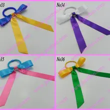 160 шт. хвост о волосы бант хвост растяжки Разноцветные держатель хвост Луки