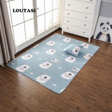 LOUTASI домашний декор ковер для детской комнаты мультяшный детский игровой коврик лоскутное одеяло для пикника противоскользящие tapetes para casa sala kid tapis
