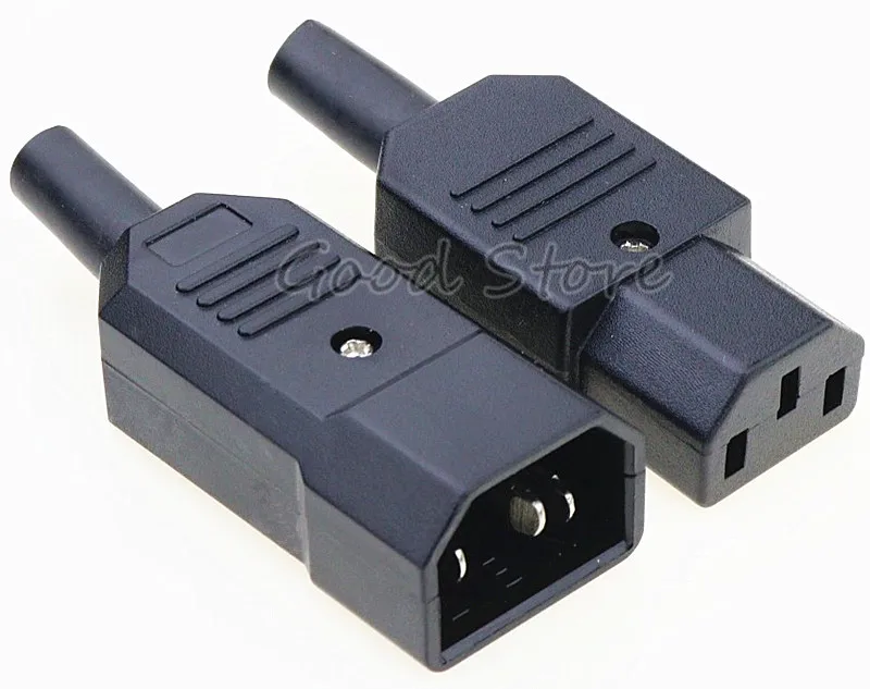 

THGS 250V 10A Power Connector IEC 320 C14 Plug to C13 Socket