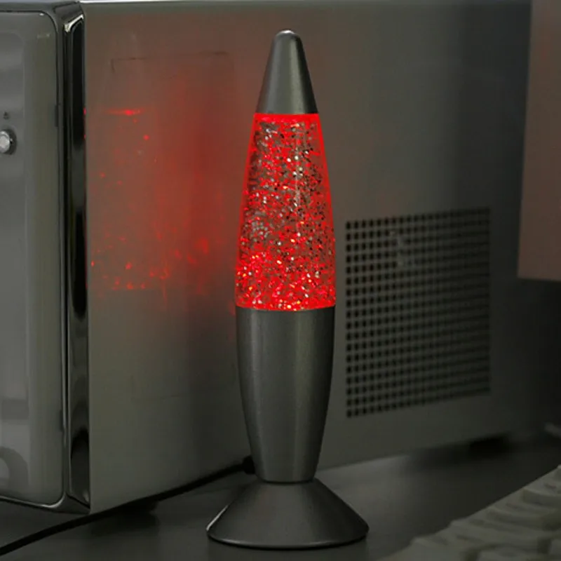 FENGLAIYI украшения дома 3D ракета мульти-Цвет изменить лава лампа RGB светодиодный вспышка вечерние настроение Ночная Детский подарок прикроватная лампа