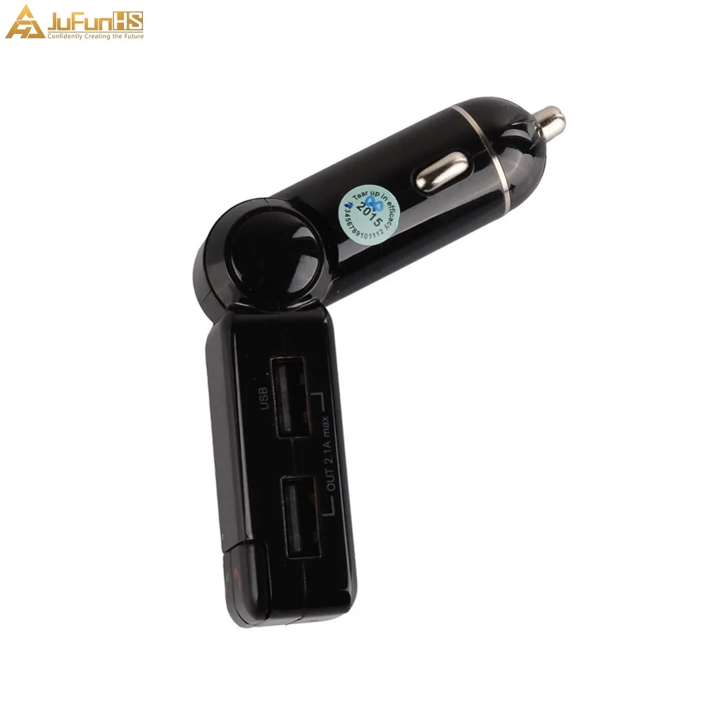 Автомобильный FM трансмиттер Bluetooth MP3 AUX для iphone Android USB зарядное устройство