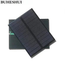 Buheshui 1.2 Вт 6 В солнечных батарей модуль Поликристаллических DIY Панели солнечные Зарядное устройство Системы для 3.7 В Battry образование Смола 112*84 мм 30 шт