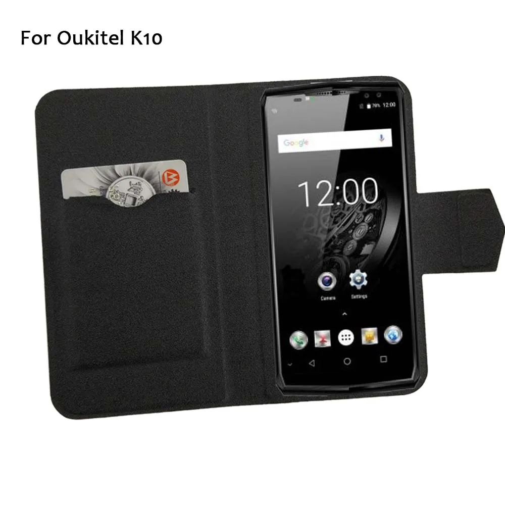 

5 Colors Hot! Oukitel K10 Case Phone Leather Cover,Factory Direct Protective Full Stand Leather Phone Shell Cases