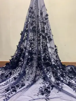 

nice looking feather embroidery tulle mesh lace fabric Jolin-3.3123 with good quality for party dress
