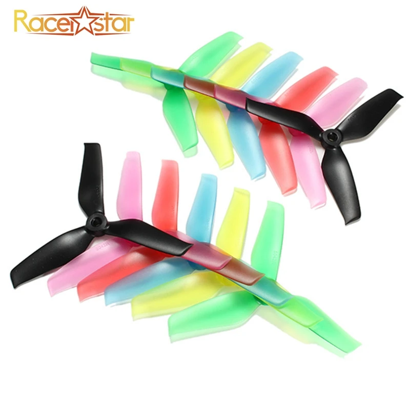 10 пар Racerstar 5042 5x4 2x3 3 Лопасти пропеллера 5 0 мм монтажное отверстие для FPV гоночной