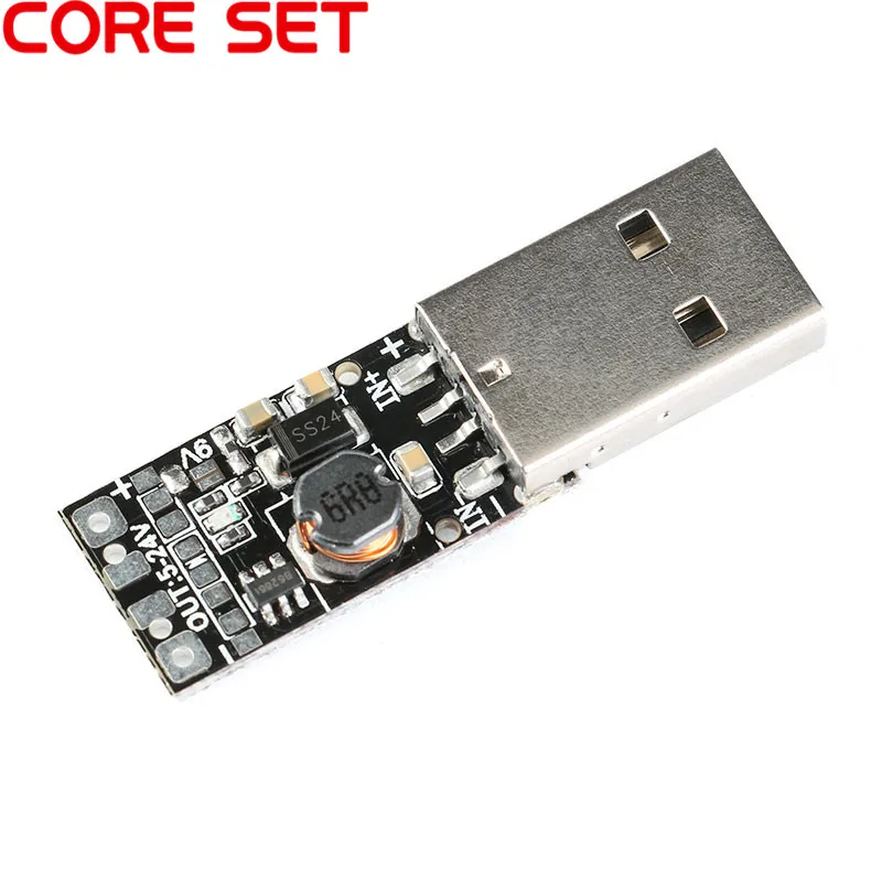 

5PCS 8W USB DC 5V to 12V Step up Regulator Power Supply Module Step-up Converter Boost Module Electronic DIY Board
