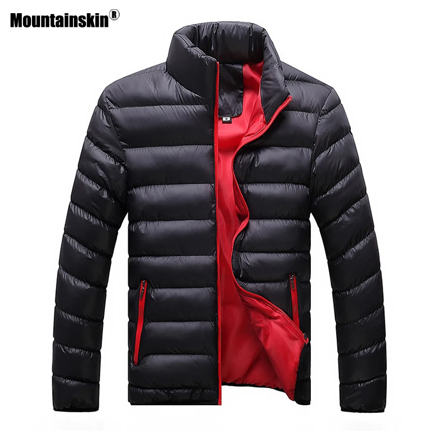Mountainskin Winter Men Jacket 2019 Brand Casual Mens Jackets And Coats Thick Parka Men Outwear 6XL Jacket Male Clothing,EDA104