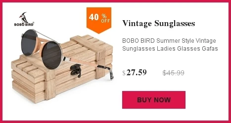 BOBO BIRD деревянные женские солнцезащитные очки мужские oculos de sol feminino солнцезащитные очки в деревянной подарочной коробке lentes de sol mujer V-AG029