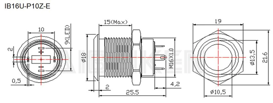 IB16U-P10Z-E