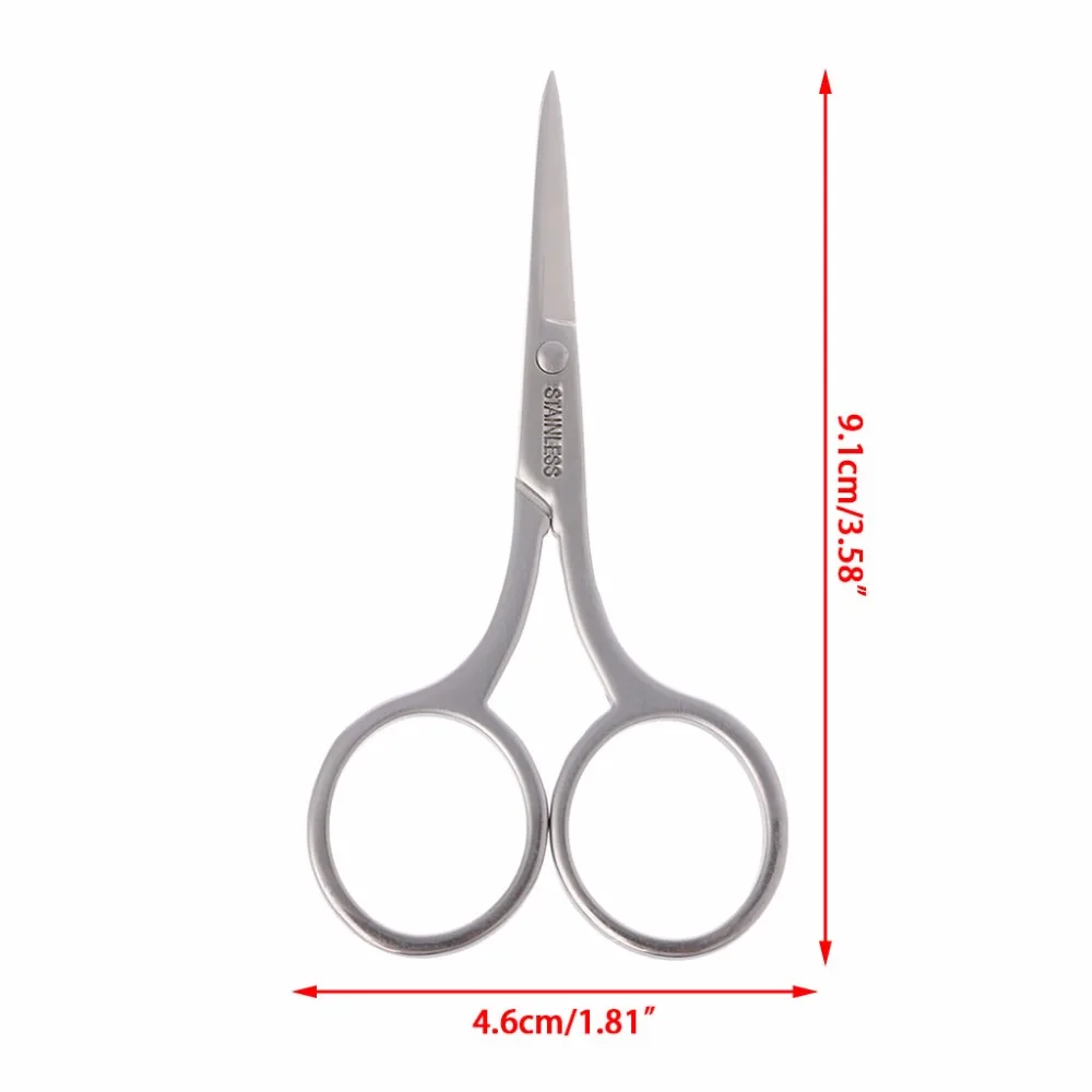 MAANGE Pro инструмент для макияжа средство для снятия макияжа бровей Триммер ножницы для волос накладное наращивание ресниц ножницы для женщин девочек 9,1x4,6 см