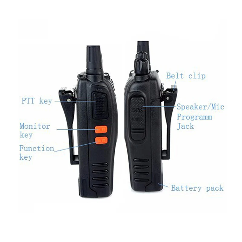 Рация Baofeng BF 888S УВЧ 400 470 МГц 5 Вт 16 каналов|baofeng bf 888s|walkie talkiebf 888s |