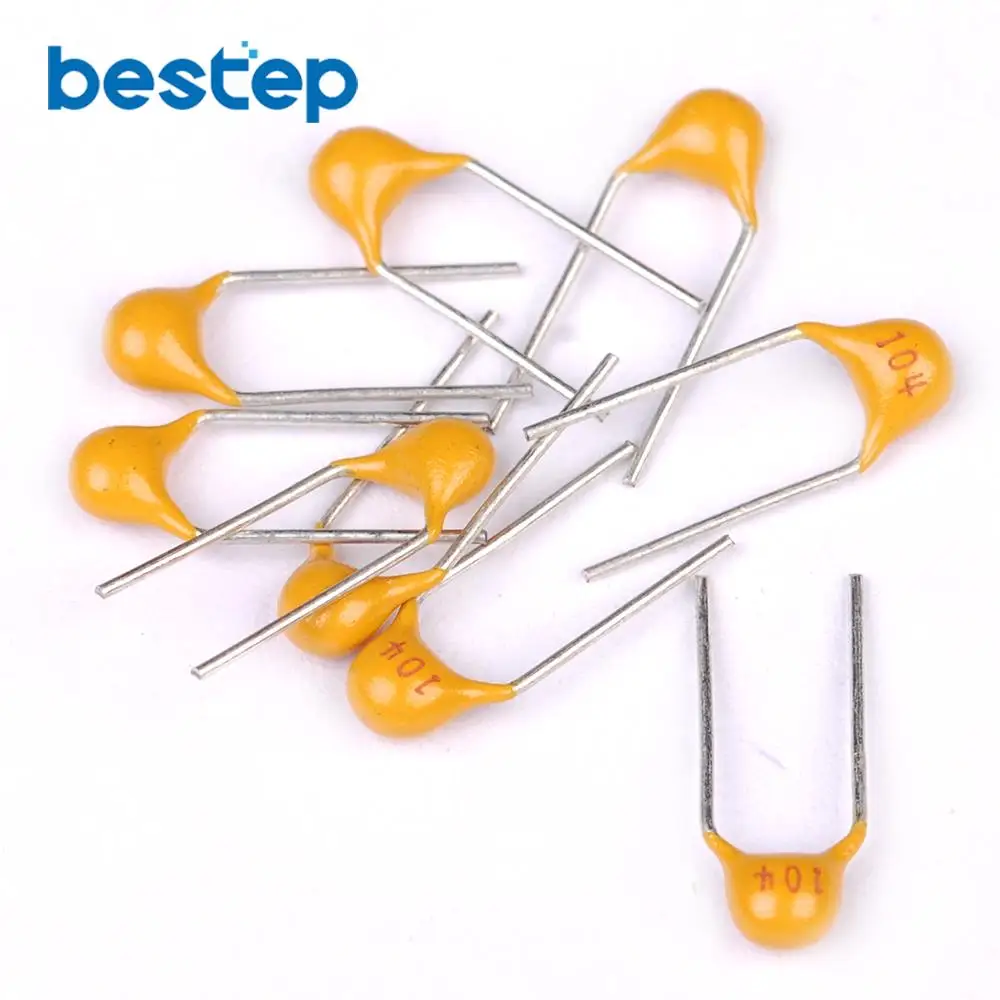 

1000PCS 0.1uF 100NF 50V 104 Multilayer Monolithic Ceramic Capacitor