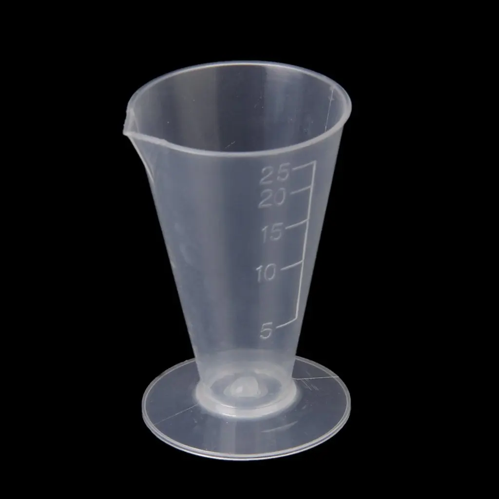 HOT-25ml кухонные лабораторные Пластиковые мерные стаканы