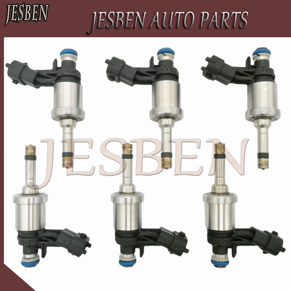 US $106.48 12638530 6PCS FUEL INJECTORS Fit For CHEVROLET CAMARO TRAVERSE GMC ACADIA SATURN OUTLOOK 36L 0911 NO 12611545 12632255 4G2259