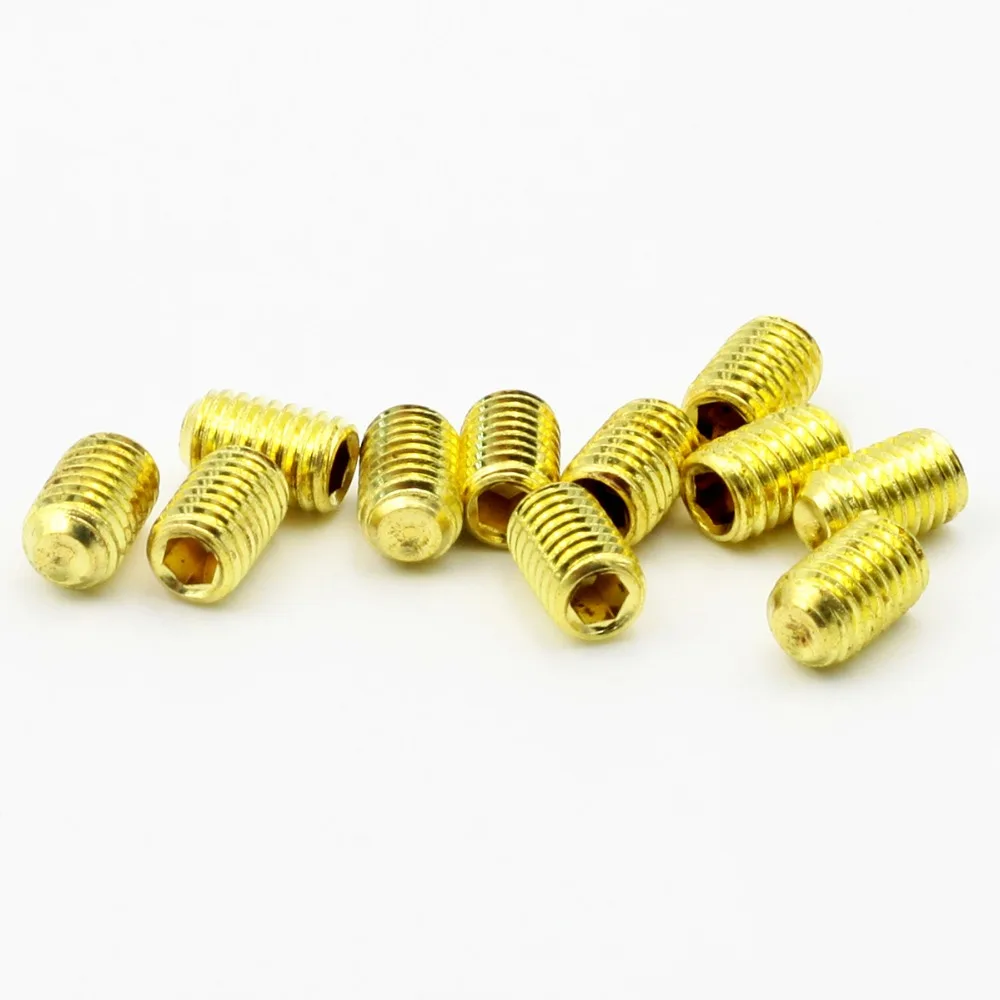 M3 M4 M5 M6 Hex Socket Set Screws with Cup Piont Assortment Grub Screws Brass M3 M4 M5 M6 Hex Socket Set Screws with Cup Piont Assortment Grub Screws Brass