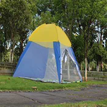 

170T POLYESTER Breathable camping tent Portable Durable Outdoor beach Tent with net yarn