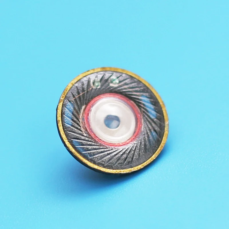 14MM 32 ohm Flat Headphone Drivers Speakers DIY Magnetic Clear HiFi Loudspeakers Audiophile Speakers