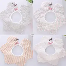 Детские нагрудники двухслойные хлопковые baberos с героями мультфильмов, бандана-нагрудник, фартуки из хлопка, водонепроницаемый слюнявчик, сужающийся слюнявчик, полотенце