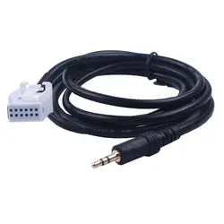 Car 3,5 мм аудио Музыка AUX кабель Вход адаптер для Mercedes-Benz W203 C класса W169 W245 W203 W209 W164