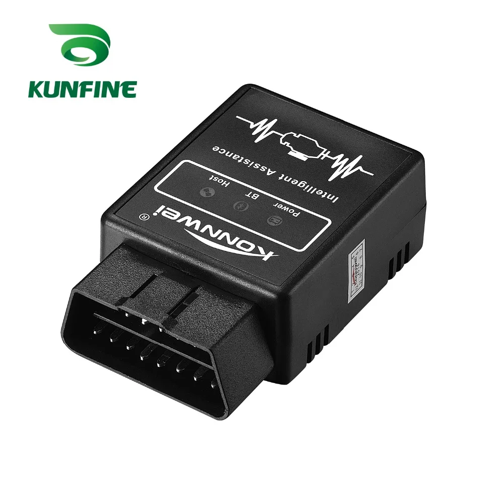 Автомобильный Bluetooth-сканер KUNFINE KW912 ELM 327 OBD II инструмент для диагностики