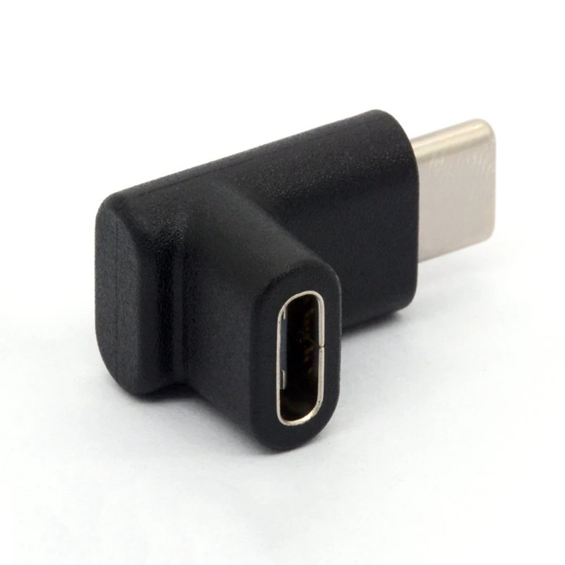 90 градусов адаптер типа C USB Папа мама вверх и вниз угловой 3 1 Type