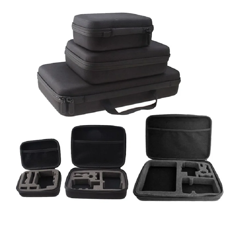 

Portable Carry Case Small Medium Large Size Accessory Anti-shock Storage Bag for Gopro Hero 3/4 Sj 4000 XiaomiYi Action Camera