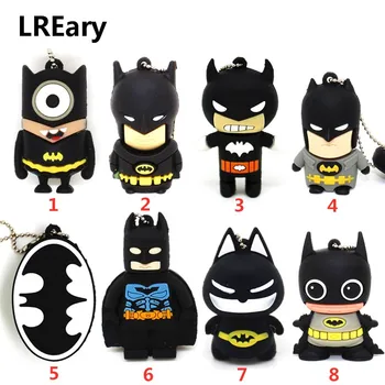 

Fashion Hot sale cartoon Batman USB Flash Drive Super Hero pen drive 64GB pendrive 4GB 8GB 16GB 32GB memory stick Justice League