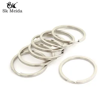 

50pcs Keyring Split Ring 30mm Good Quality Key Ring For Keychain Making Sleutelhanger Diy Accessories