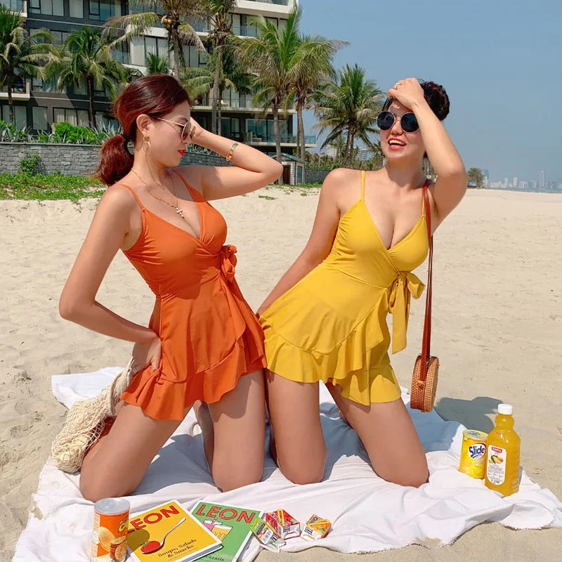 Купальник танкини женский с защитой от сыпи и рашгардов пикантный купальник