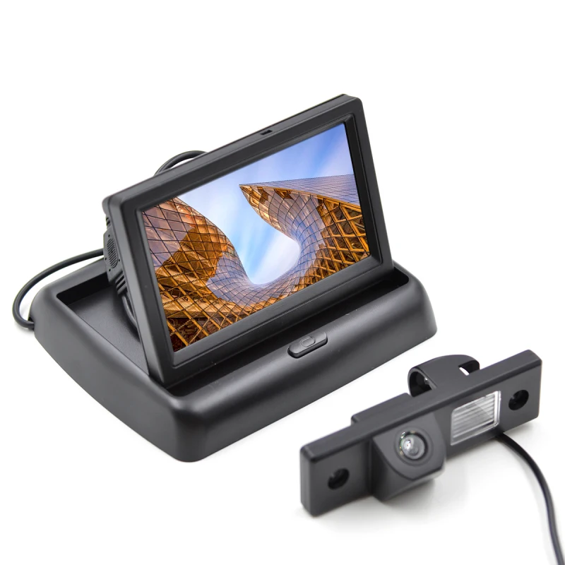 

Special Car Rear View Camera for CHEVROLET CRUZE with 4.3 Inch Folding Car Monitor Car Backup Camera Parking Assistance Monitor