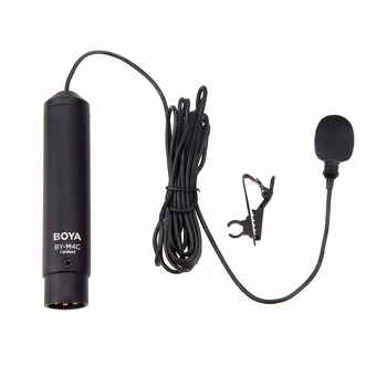 

BY-M4OD BY-M4C Lavalier Omni-directional Cardioid Microphone Professional Clip-On Mic for Camcorders, Audio recorders etc