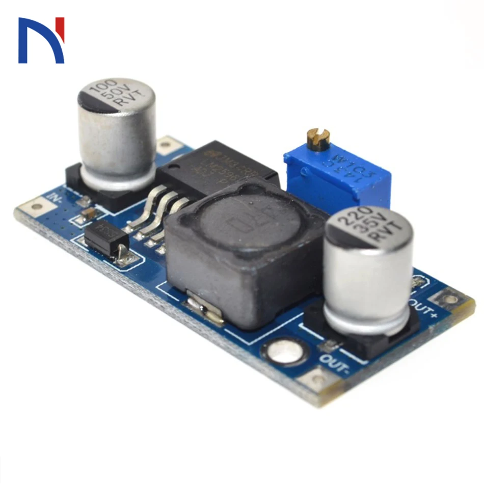 5 шт. DC LM2596 LM2596S 4 35 в Регулируемый понижающий модуль питания В 3A Макс выход 1 23 30