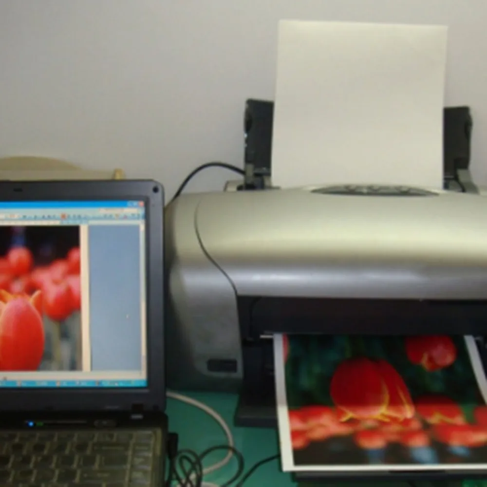 

Sheets A4 Transfer Paper Digital Thermal Tear Type Dark Color Fast Print For Any Material Cotton Fabric Inkjet Iron