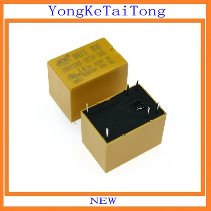 

50PCS/LOT HK4100F-DC5V-SHG HK4100F-DC12V-SHG HK4100F-DC24V-SHG HK4100F 5V 12V 24V DIP6